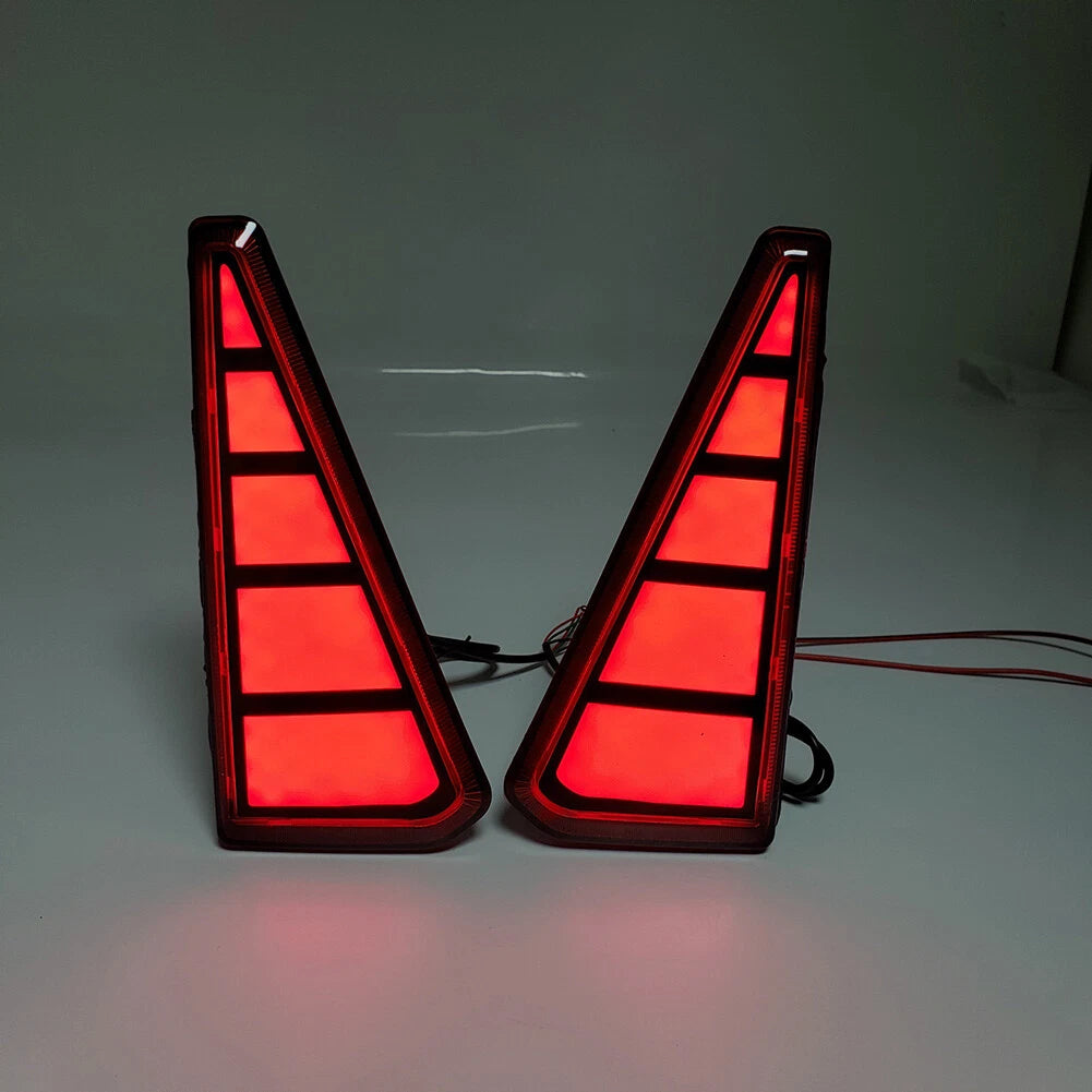 2 x LED Rear Bumper Fog Lamp Brake Light for Toyota Noah Voxy 80 Series (2014-2018)