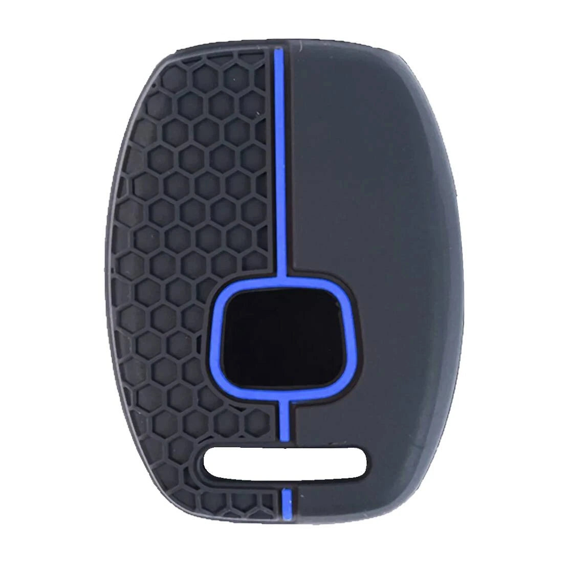 Black Blue Silicone Key Shell Case Cover for Honda ( Specified)