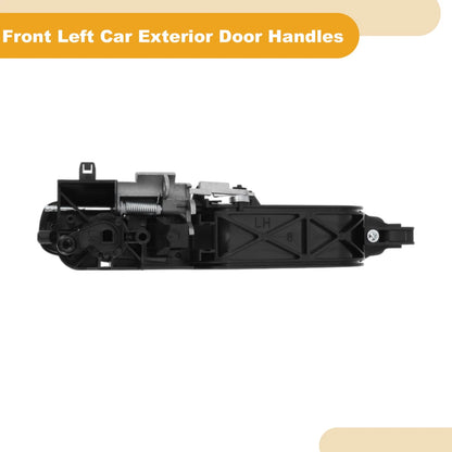 Front Left Door Handle for Ford Focus 2008-2011 - Black Exterior Handle