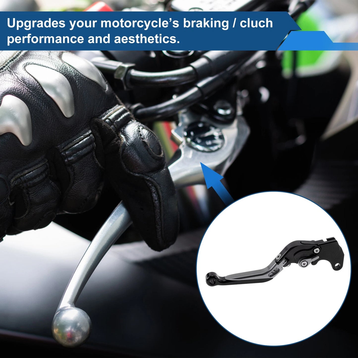 Lever / Adjustable Short Long Brake Clutch Lever for Yamaha MT125 (2014–2021)