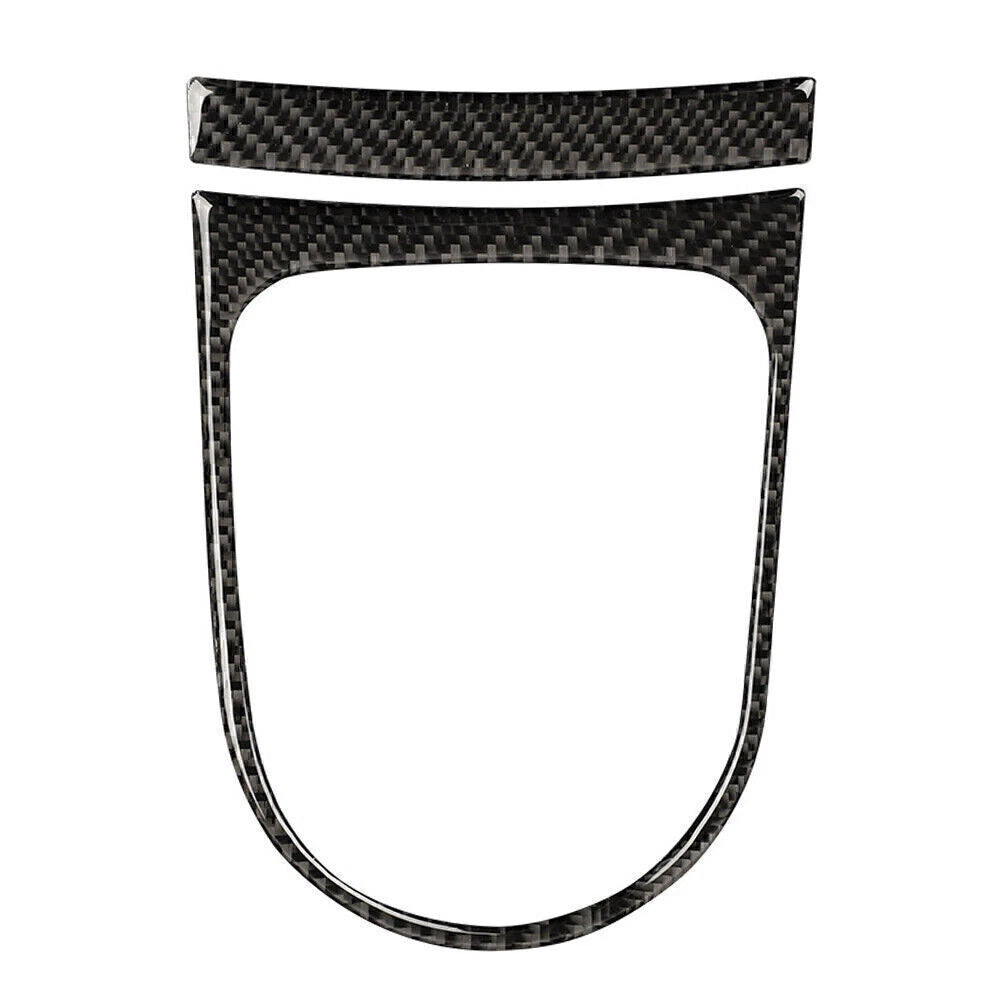 Carbon Fiber Interior Gear Shift Panel Cover for Ford Mustang (2015-2019)