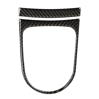 Carbon Fiber Interior Gear Shift Panel Cover for Ford Mustang (2015-2019)