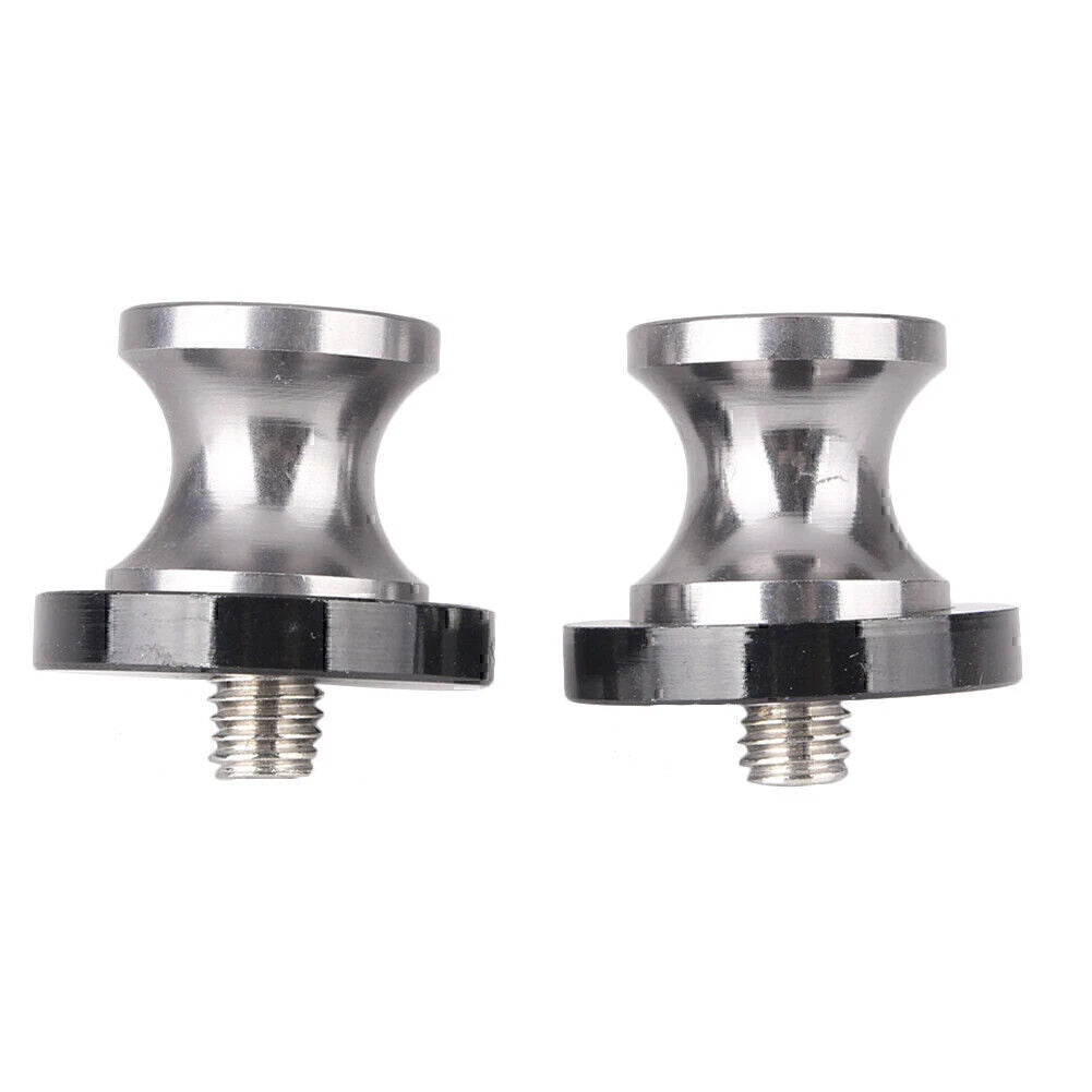8mm Grey Swingarm Sliders for Honda Suzuki Ducati Motorcycles