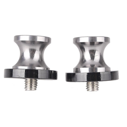 8mm Grey Swingarm Sliders for Honda Suzuki Ducati Motorcycles