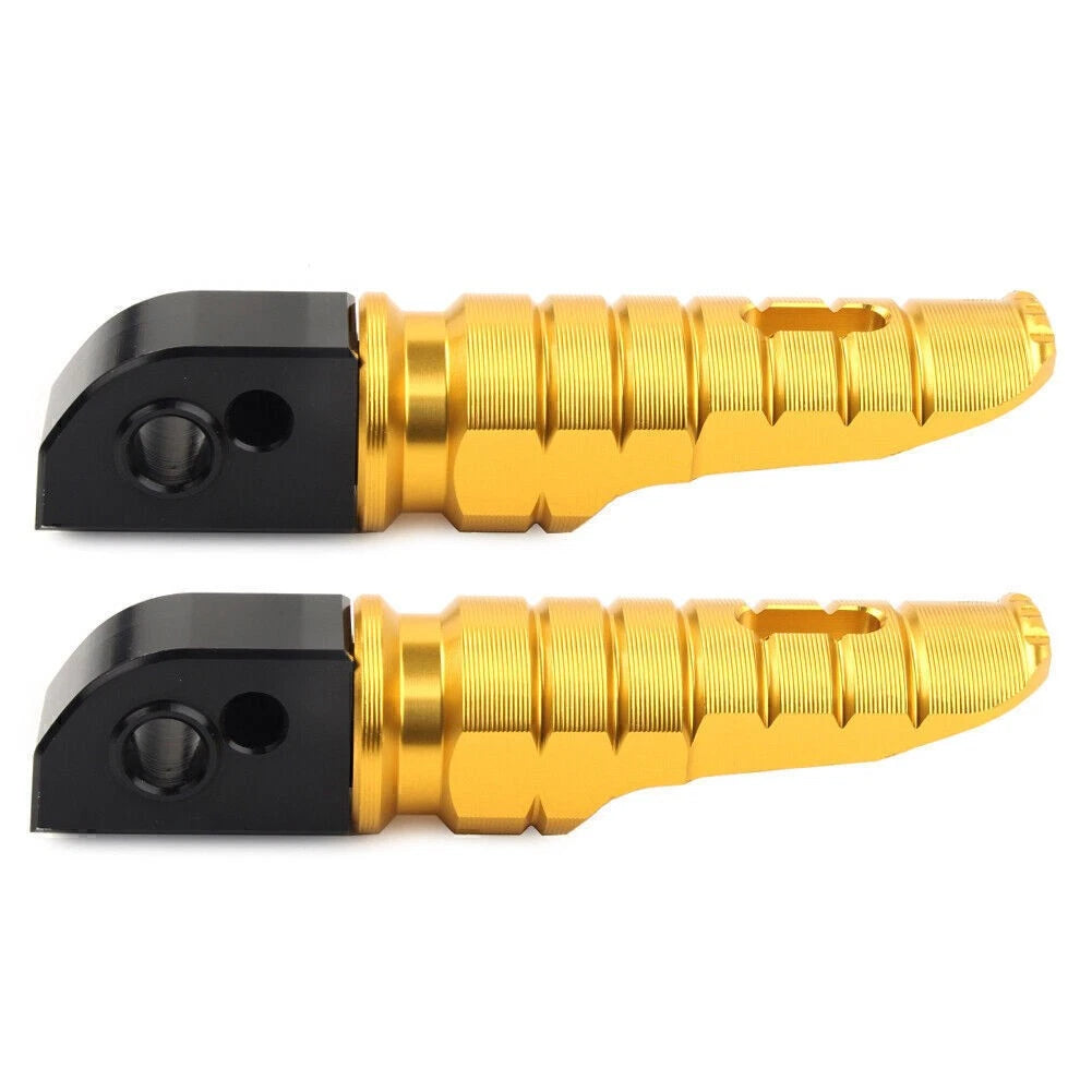 Rear Footrests for Street Scrambler 900, T100, T120, Gold (2016-2023)