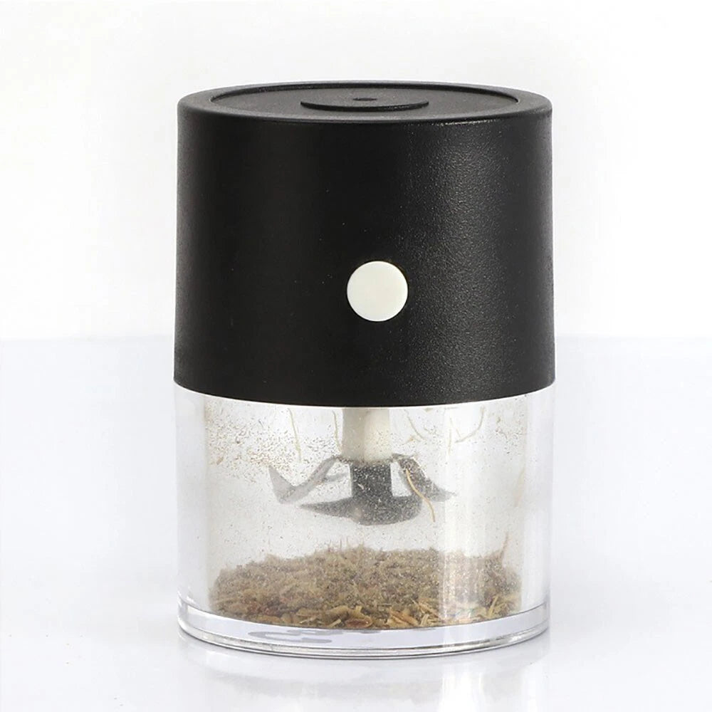 Electric Grinder for Herb & Garlic - Rechargeable USB Cable
