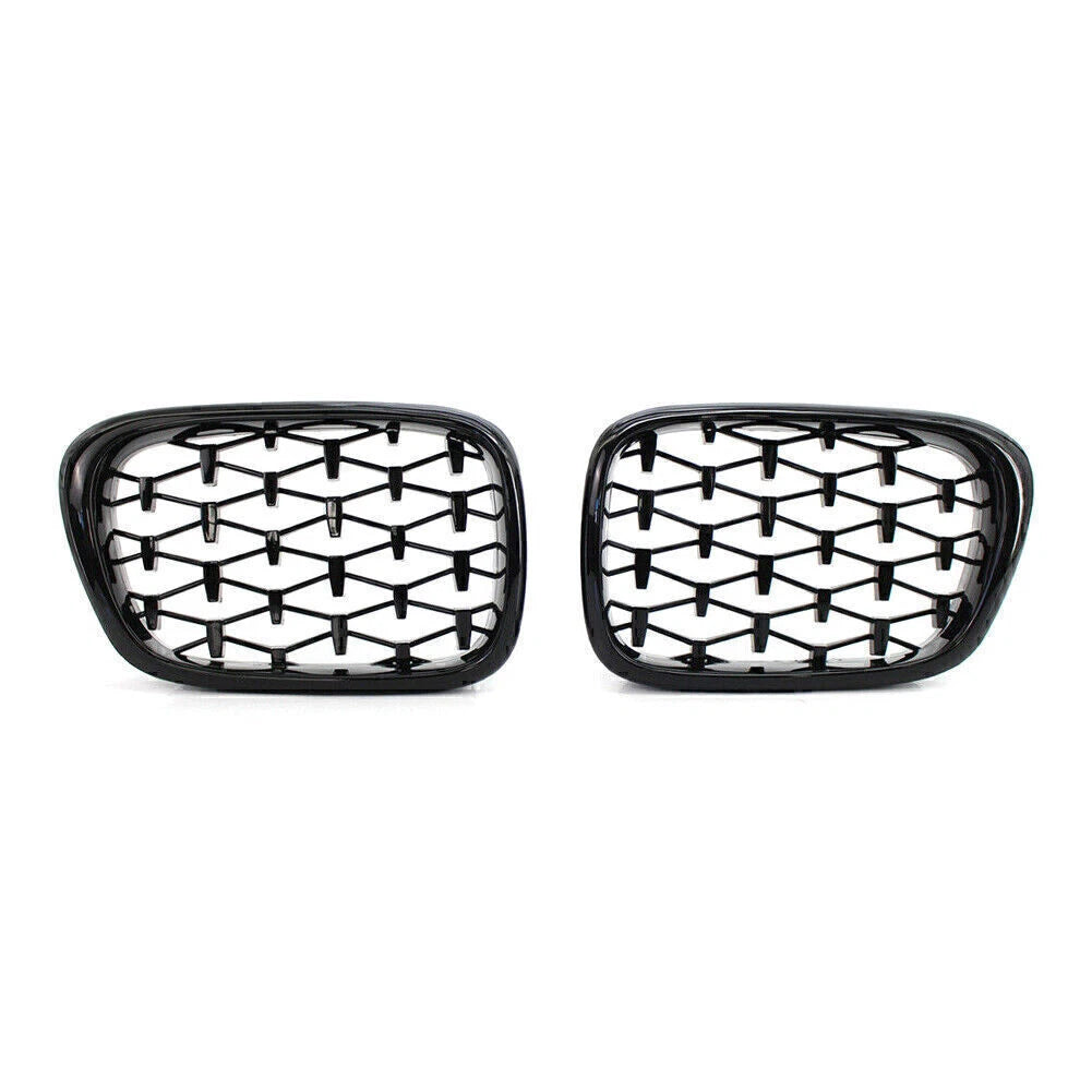 Honeycombe Style Front Bumper Mesh Grille for BMW E39 5-Series (1999-2003)