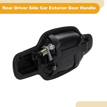 Rear Left Exterior Door Handle for GMC Canyon Black