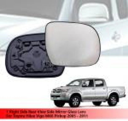 RH Rear View Mirror Glass Lens for Toyota Hilux Vigo (2005-2011)