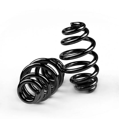 2 x Solo Driver Seat Mounting Springs Black for Chopper Bobber