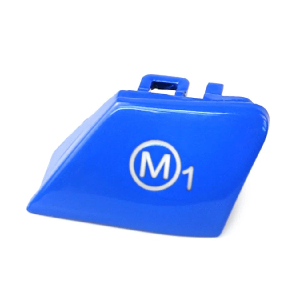 BMW 1 2 3 4 5 6 Series X5 Steering Wheel M1 M2 Mode Switch Button Cover Blue