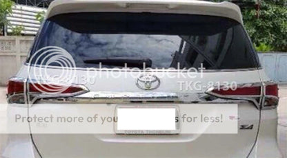 Tail Light Covers for Toyota Fortuner (2015-2017)