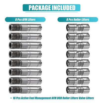 Set Hydraulic Roller Lifters for Chevy Engine