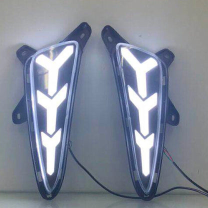 Dual Color LED Daytime Running Lights for 2016-2018 Toyota C-HR (2 x Lights)