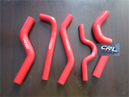 RED Silicone Radiator Hose Kit for Kawasaki KX250F KXF250 (2007-2008)