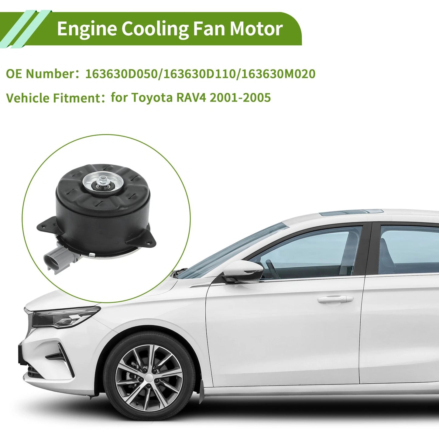 Radiator Fan Motor for Toyota RAV4 (2001–2005)