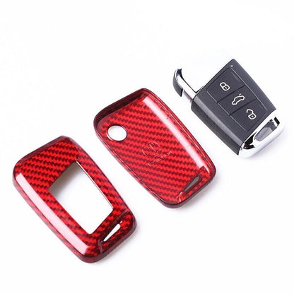 Carbon Fiber Key Case for 2017-2018 Volkswagen Magotan (2017-2018)