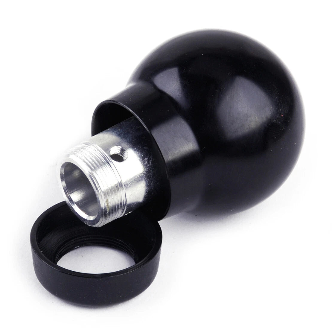 Aluminum 8 Ball Gear Shifter Lever Shift Knob w/ 8mm 10mm 12mm Adapter for Car