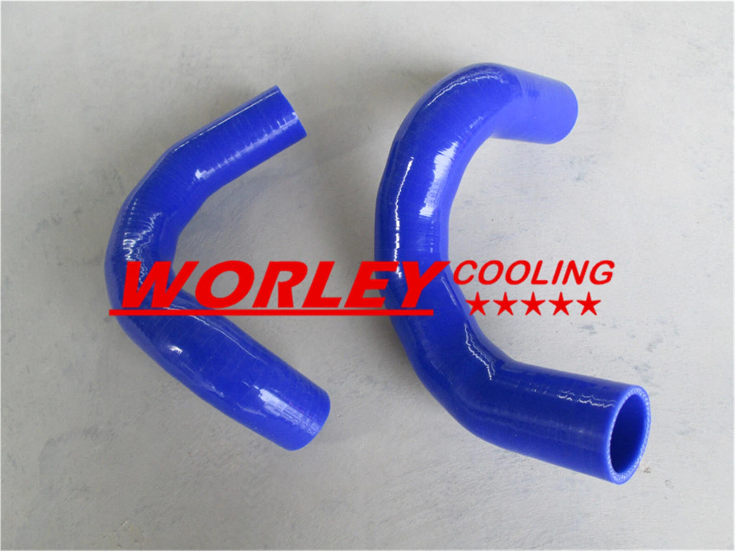 Aluminum Radiator & Blue Silicone Hose for Holden EJ/EH 179 2.9L L6 (1962-1965)