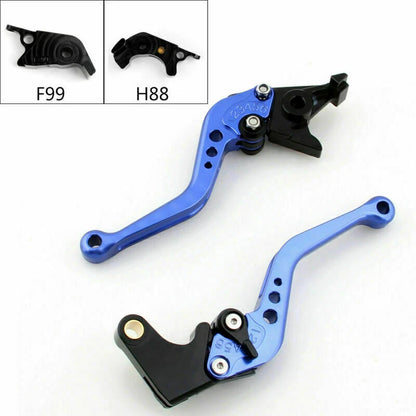 Racing Lever Set for Kawasaki ZZR/ZX1400 SE (2016-2017) Blue, 2 x