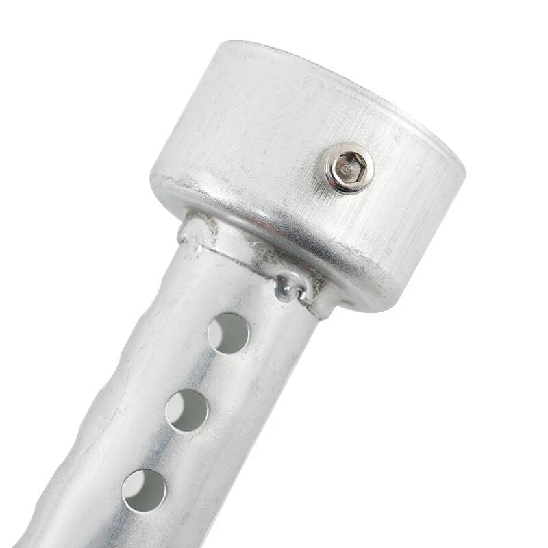 45mm Silver Universal Motorcycle Exhaust Can DB Killer Silencer Muffler for Bikes
