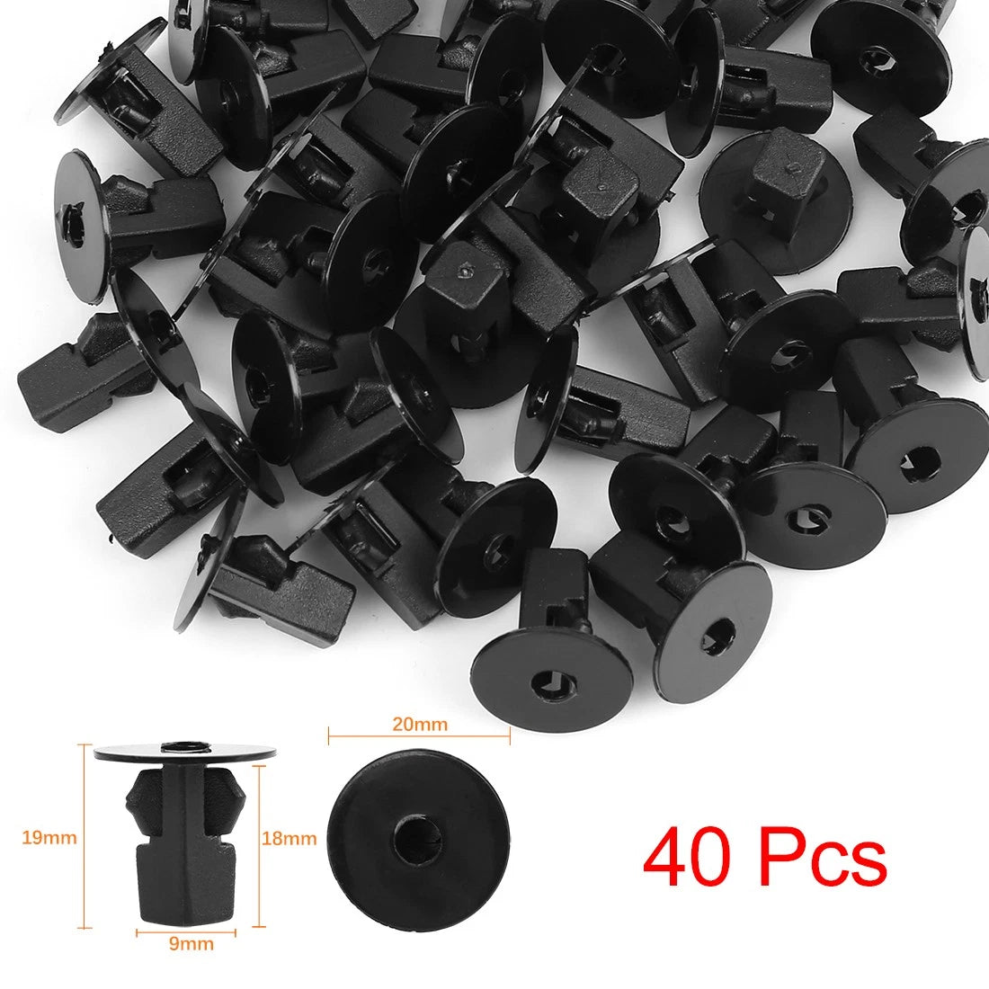 40 x Plastic Rivet Bumper Fasteners for Toyota Lexus