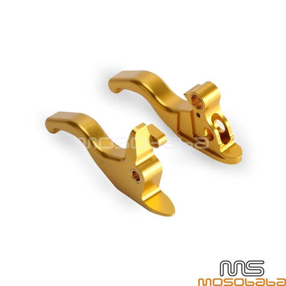 Gold Brake Clutch Levers for Harley Softail Heritage Classic Sport Glide