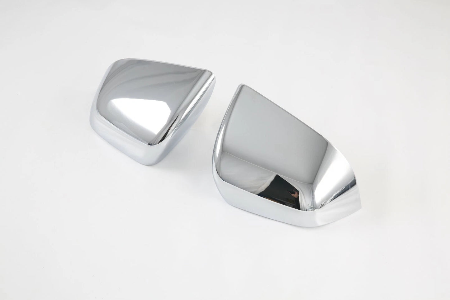 Chrome Side Rearview Mirror Cover Trim for Tesla Model Y (2020-2023) 2 x ABS