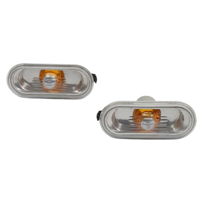 Clear Front Fender Side Marker Indicator Lights for Ford Mondeo (2002–2005)