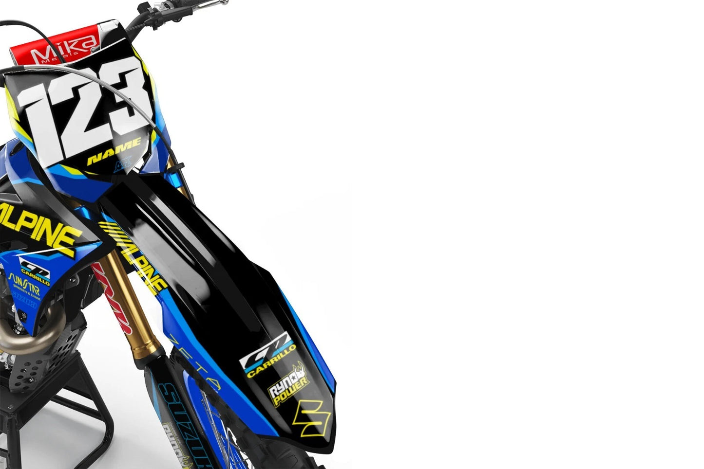 Custom Graphic Kit for Suzuki DRZ 70 (2009-2024) Soul Style Stickers