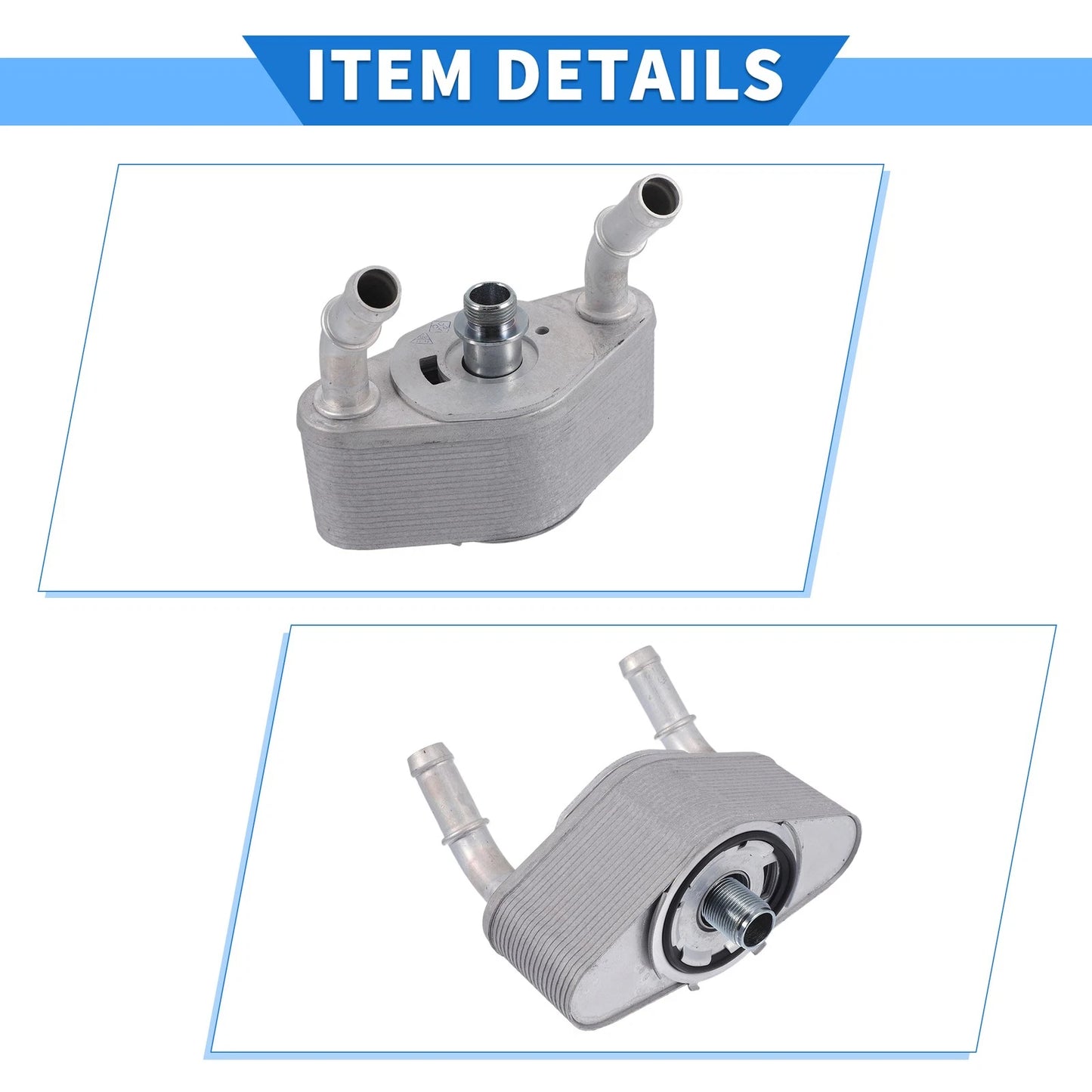 Engine Oil Cooler for Ford F-150 2011-2023 with Bolt