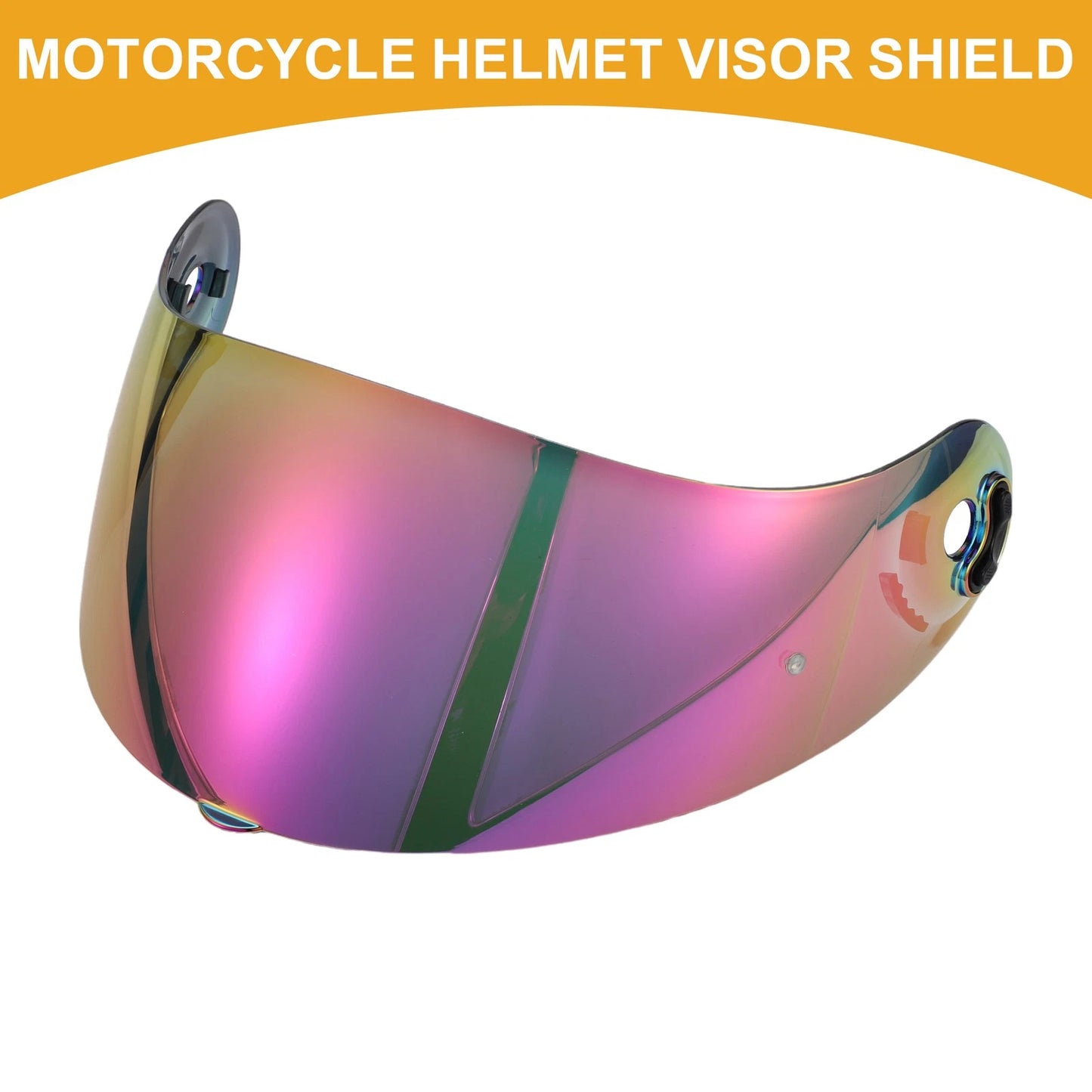 Visor Shield 3Snap for X-803 Resin Purple Gold Tone