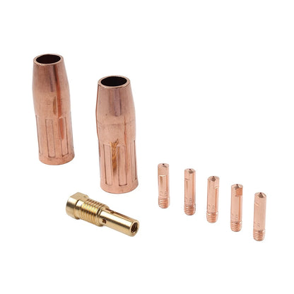 8 pcs Flux Nozzle Tip Kit for MIG 170 Welder (No specific years available)