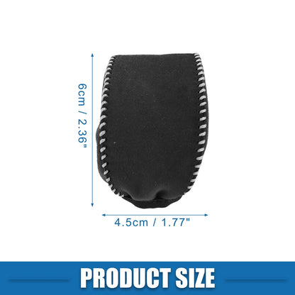 Auto Gear Shifting Knob Cover for Toyota RAV4 (2019-2022) Black Gray Stitches
