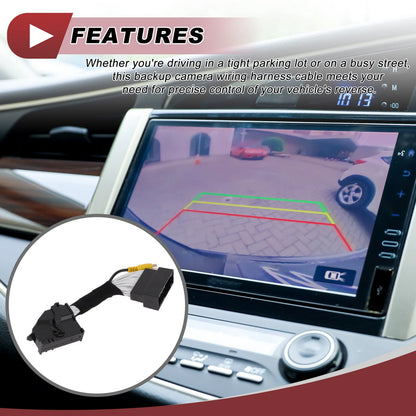Rear View Camera Adapter Wire Harness Cable for Ford Taurus (2015-2017)