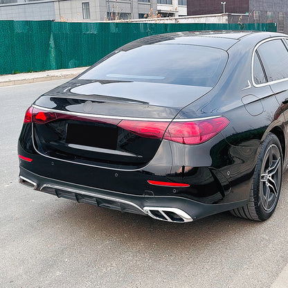 Rear Exhaust Pipe Frame Cover for Benz W214 E260 E300 AMG (2024-UP)