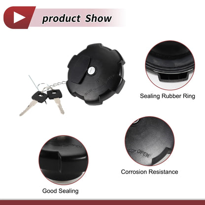 Locking Gas Cap with 2 Keys for MAN TGA TGX (No.20392749/20392751)