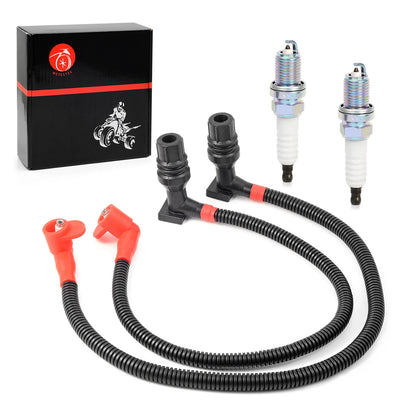 Ignition Coil Wire Cap and Spark Plug for Polaris RZR 800 (2011–2014)