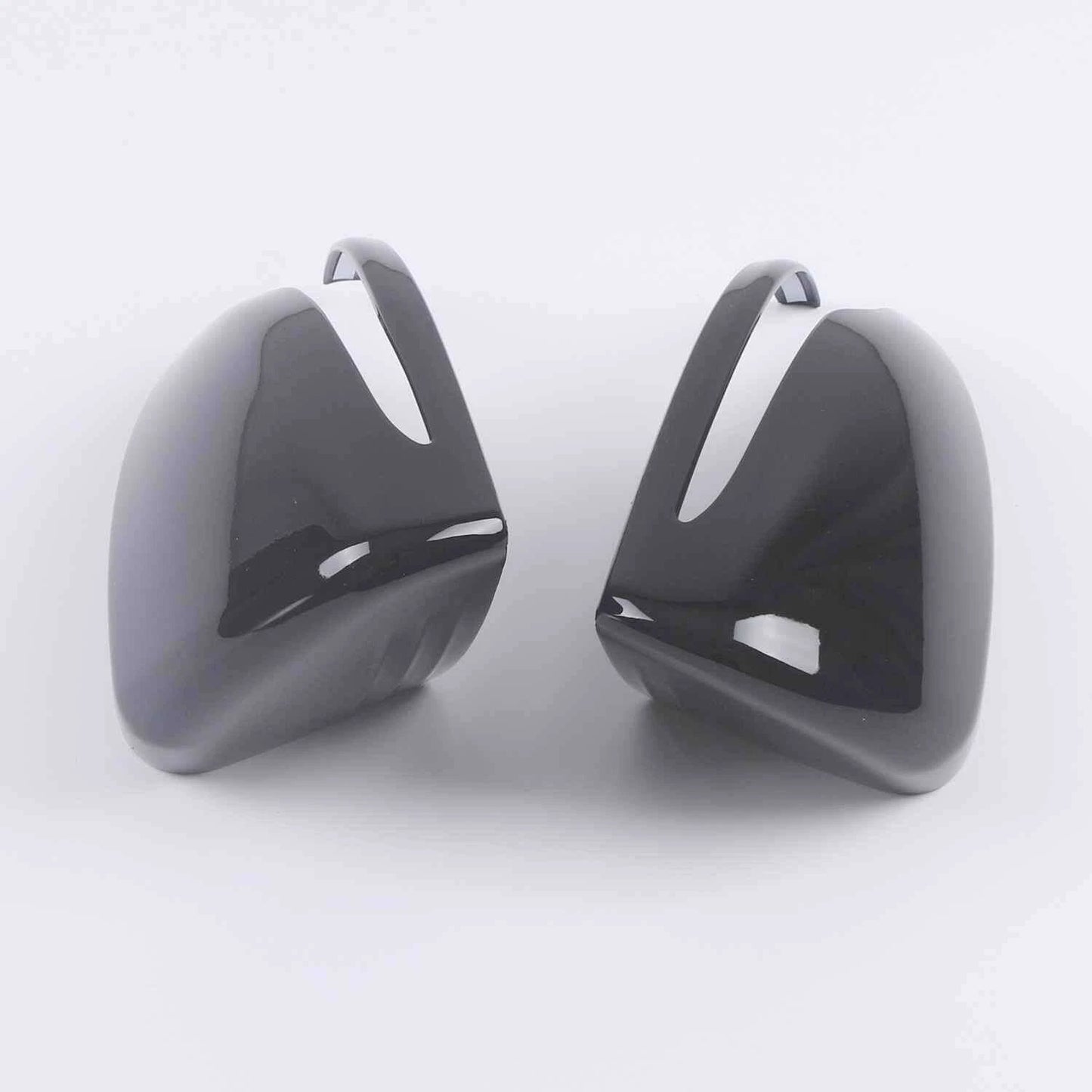 Glossy Black Rearview Mirror Lid Cover Trim for Mercedes-Benz GLB (2020-2023) 2 x
