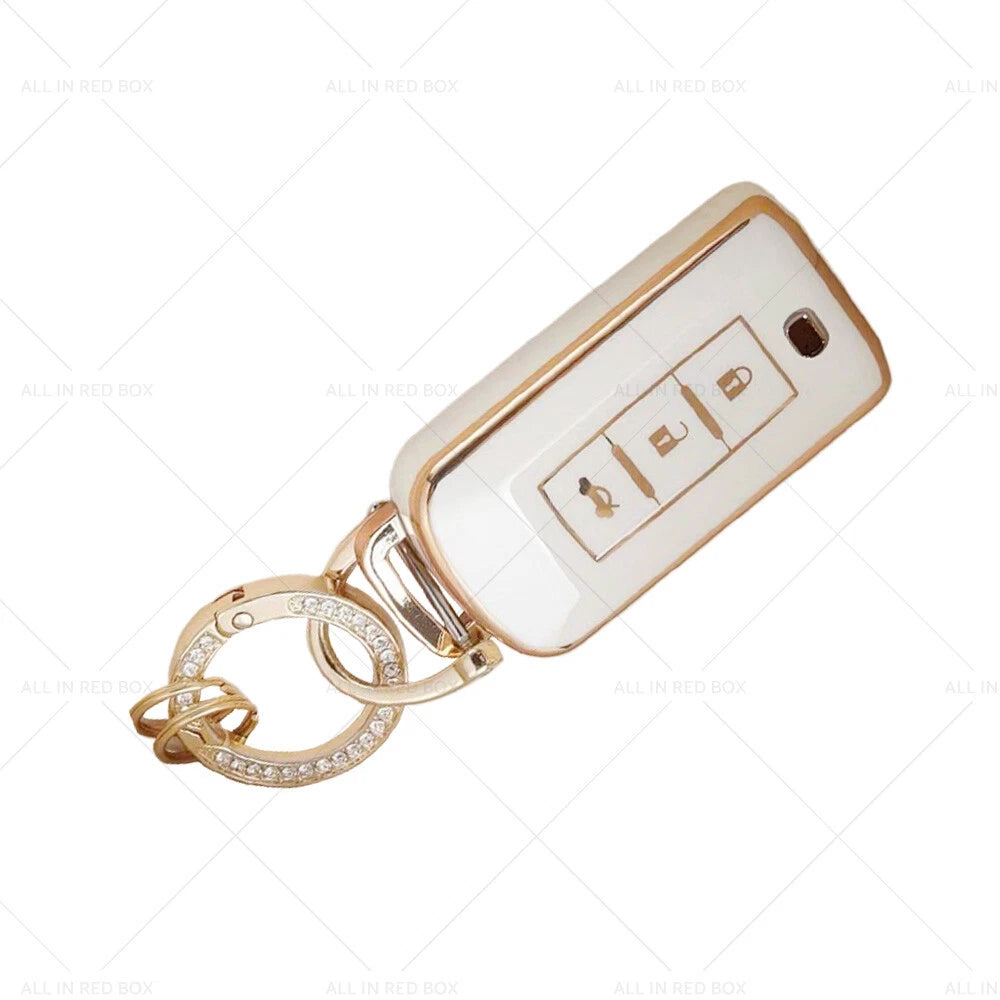 TPU Remote Key Case Cover for Mitsubishi ASX, Lancer, Outlander (2010-2023)