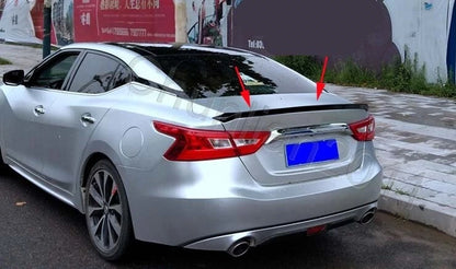 Boot Spoiler Wing for 2016-2021 Nissan Maxima Sedan Unpainted ABS (2016-2021)