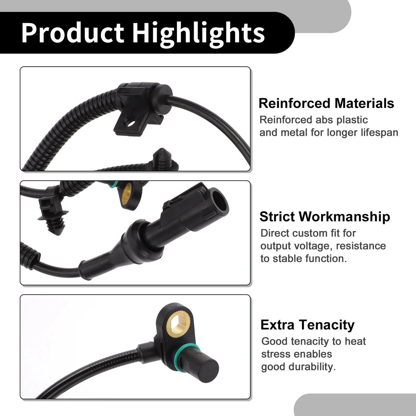 ABS Sensor Front Left or Right for Ford F-150 (2009-2010)