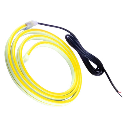 120cm Yellow LED Hood Daytime Running Light Strip for Car