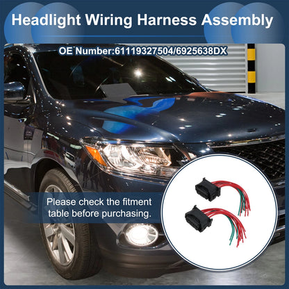 Headlight Wiring Harness for BMW 5 Series GT (2013-2017)