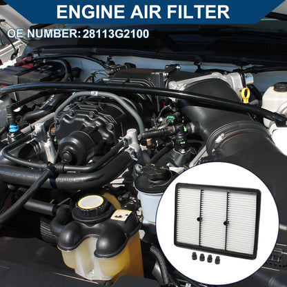 Engine Air Filter for Kia Niro 1.6L L4 (2019-2022) 1 Pcs