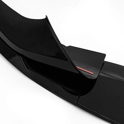 Black Lower Splitter 4 x Front Bumper Spoiler Lip for BMW G30 G31 M Sport (2017-2020)