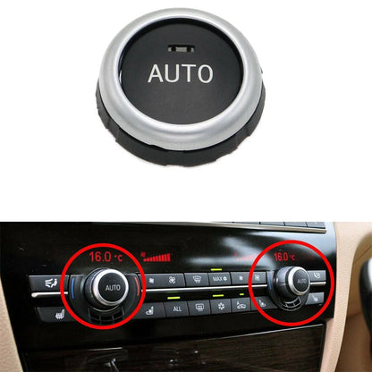 AC Climate Control Knob Button Cover for BMW X5 X6 (2007-2013)