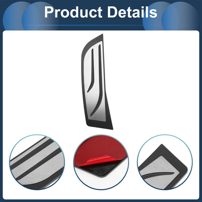 Footrest Pedal Cover for BMW 2 Series 2014-2019 - 1 x Silver Tone