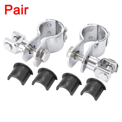 Foot Peg Mount / 1.25" for Harley-Davidson Universal Chrome
