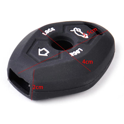 Key Shell Silicone Protective Cover Case for BMW E81 E46 E38 X3 X5 Z3 Z4 (2000-2023)